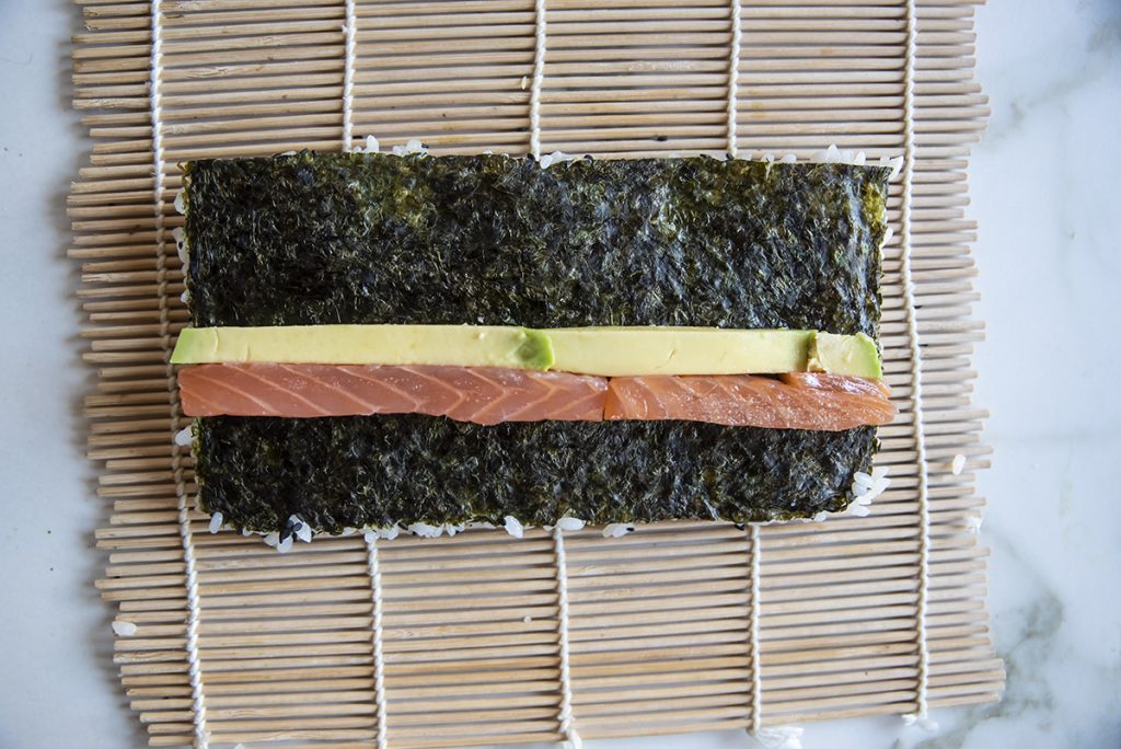 Uramaki fatti in casa: ricetta facile e leggera 8 uramaki sette