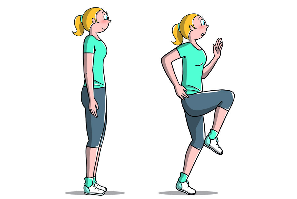12 esercizi in 7 minuti: workout ad alta intensità per tonificarti e ritrovare la forma 11 allenamento 7 minuti: corsa sul posto