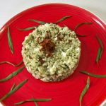 Insalata di riso con pesto di dragoncello 1 insalata di riso con pesto di dragoncello