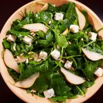 Insalata di spinaci, pere e noci 1 insalata spinaci pera