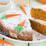 Torta con farina di grano saraceno e carote 1 torta con farina di grano saraceno carote