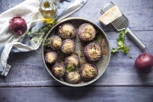 Cipolle gratinate al forno: ricetta passo passo