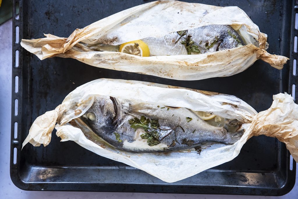 Orata al cartoccio, un secondo appetitoso e light 5 orate tre