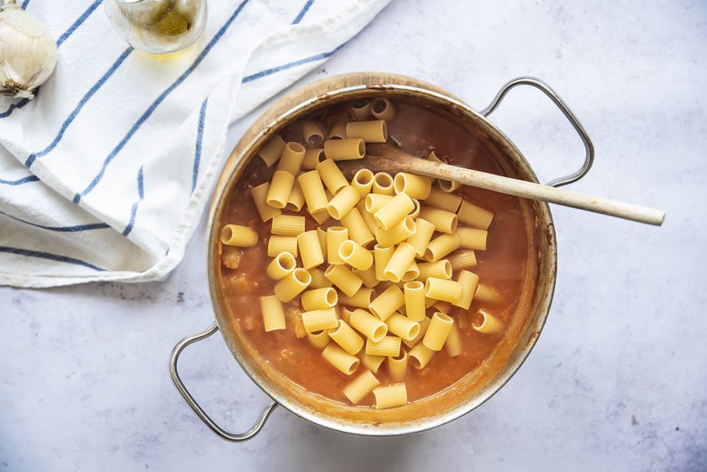 Pasta e patate: video ricetta e ricetta facile e veloce 6 pasta e patate cinque