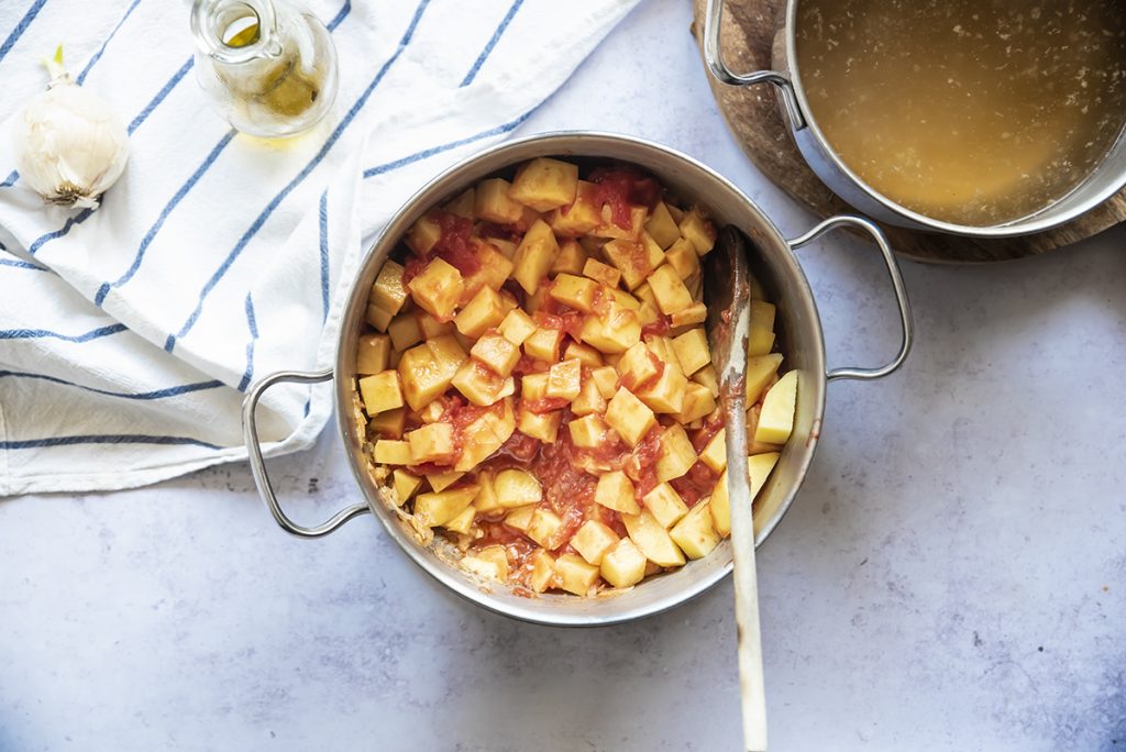 Pasta e patate: video ricetta e ricetta facile e veloce 4 pasta e patate tre