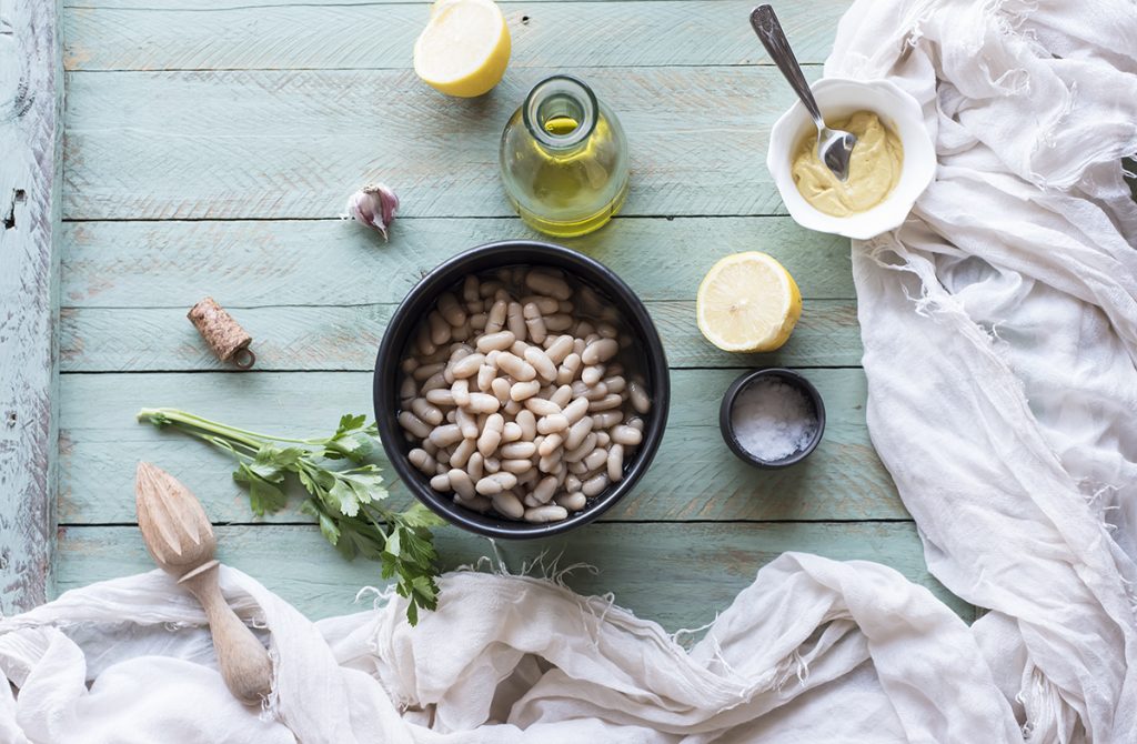 Piadina con hummus di cannellini e gamberetti 2 piadina light con hummus e fagioli cannellini