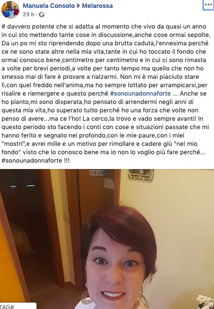 Donne forti: gli auguri del gruppo Facebook di Melarossa per l'8 marzo 9 Schermata 2019 03 05 alle 14.04.02
