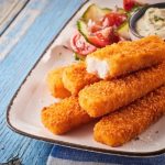 I bastoncini di pesce per i bambini 1 bastoncini di pesce bambini