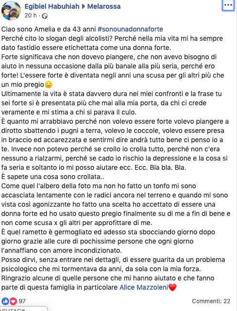 Donne forti: gli auguri del gruppo Facebook di Melarossa per l'8 marzo 4 sono una donna forte, gli auguri per la festa delle donne dal gruppo Facebook di Melaossa