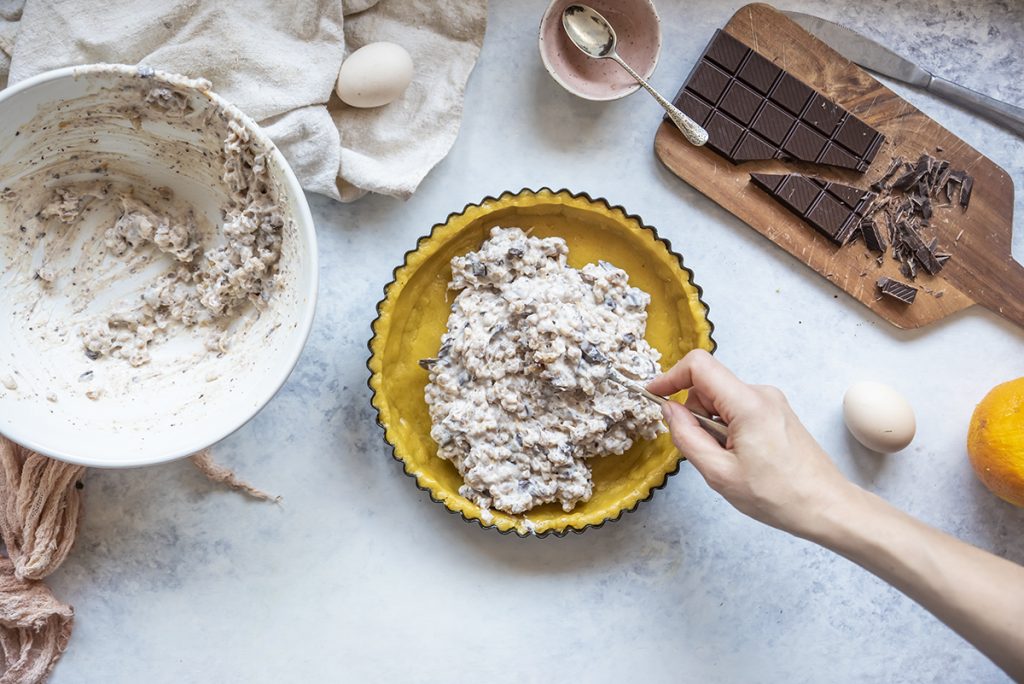 Crostata di ricotta e cioccolato 10 dieci