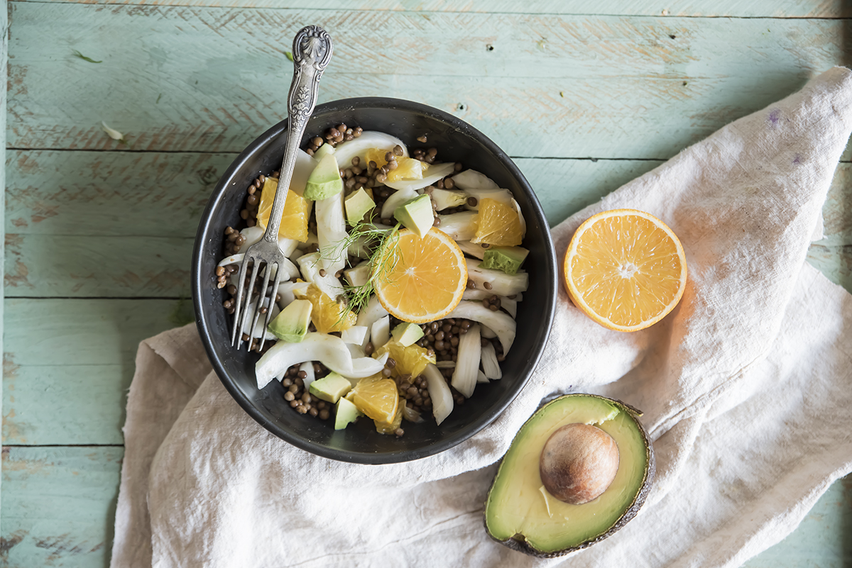 Ricette con i finocchi: le migliori idee sane e nutrienti 5 ricette con finocchi, insalata di finocchi, lenticchie e arance