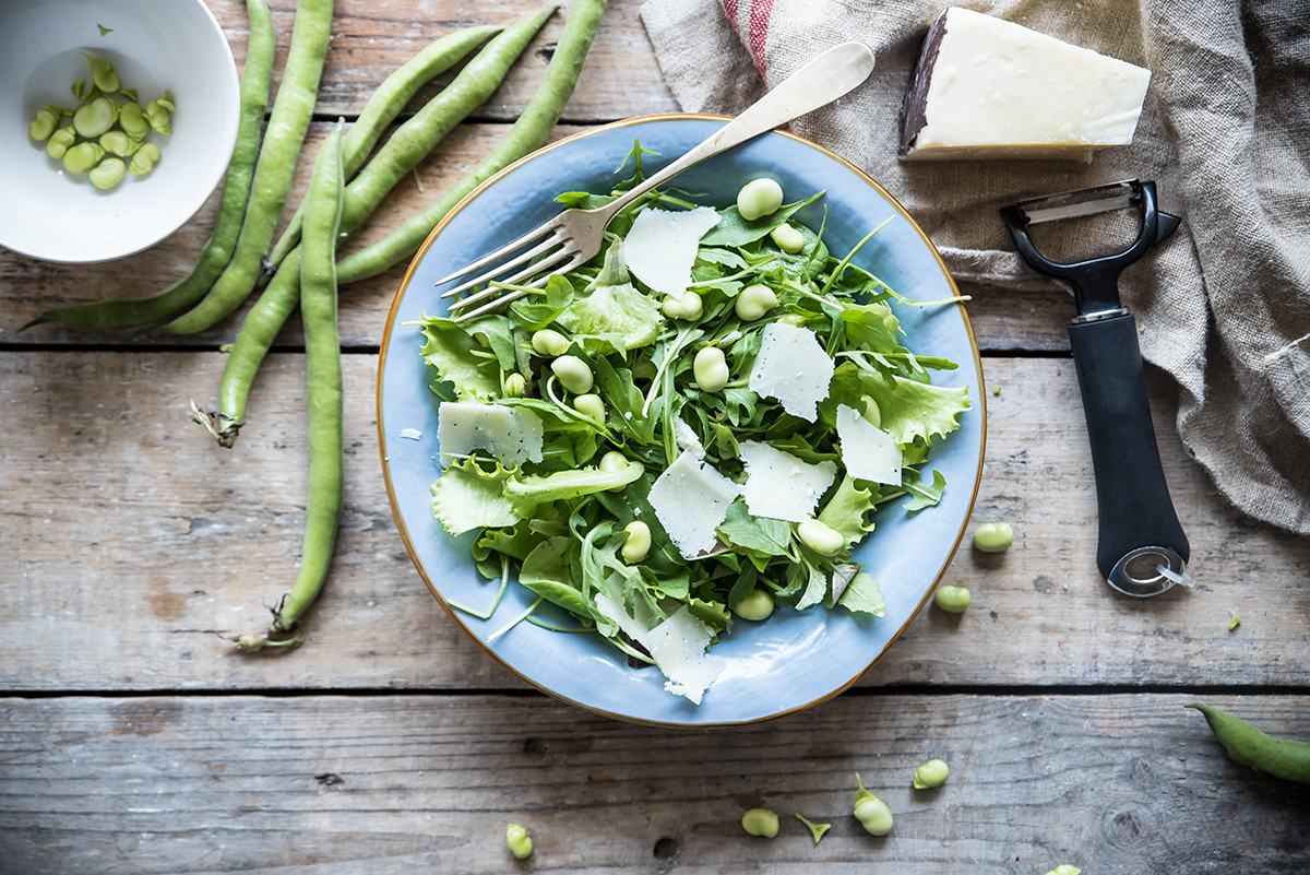 Ricette con le fave: le migliori ricette originali e leggere 5 ricette con le fave insalata di fave e pecorino
