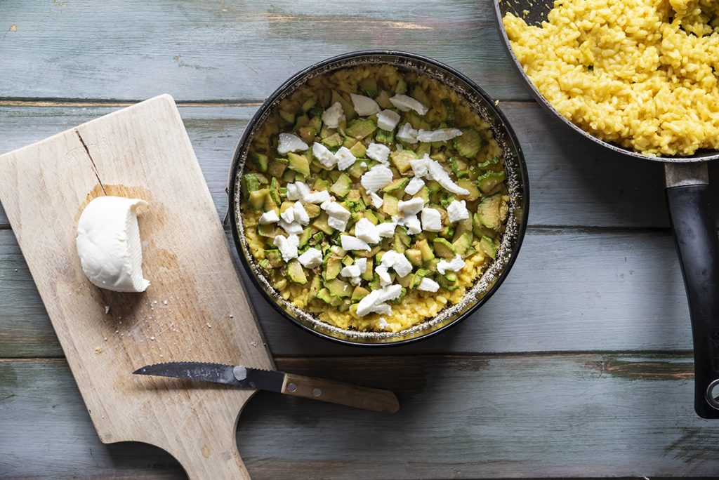 Riso gratinato al forno 7 torta di riso gratinata zucchine