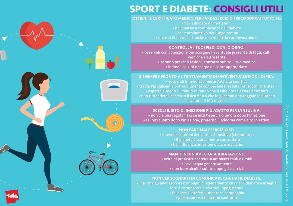Attività fisica e diabete: la guida per fare sport in sicurezza 8 attività fisica e diabete: consigli utili