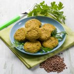 Mini balls di cous cous e lenticchie 1 mini balls cous cous lenticchie