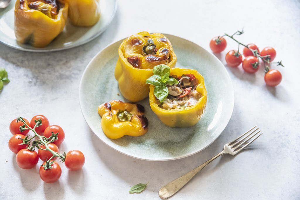 Peperoni ripieni di verdure e mozzarella 10 peperoni dodici