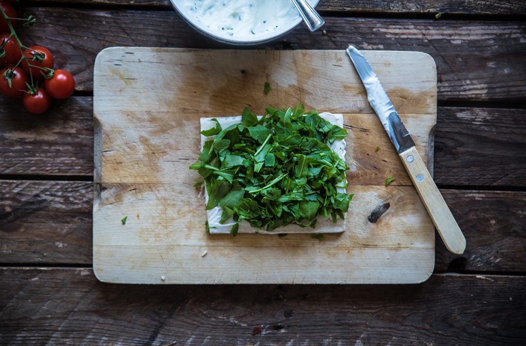 Spiedini di tramezzini: un finger food light 9 spiedini tartine miste rucola