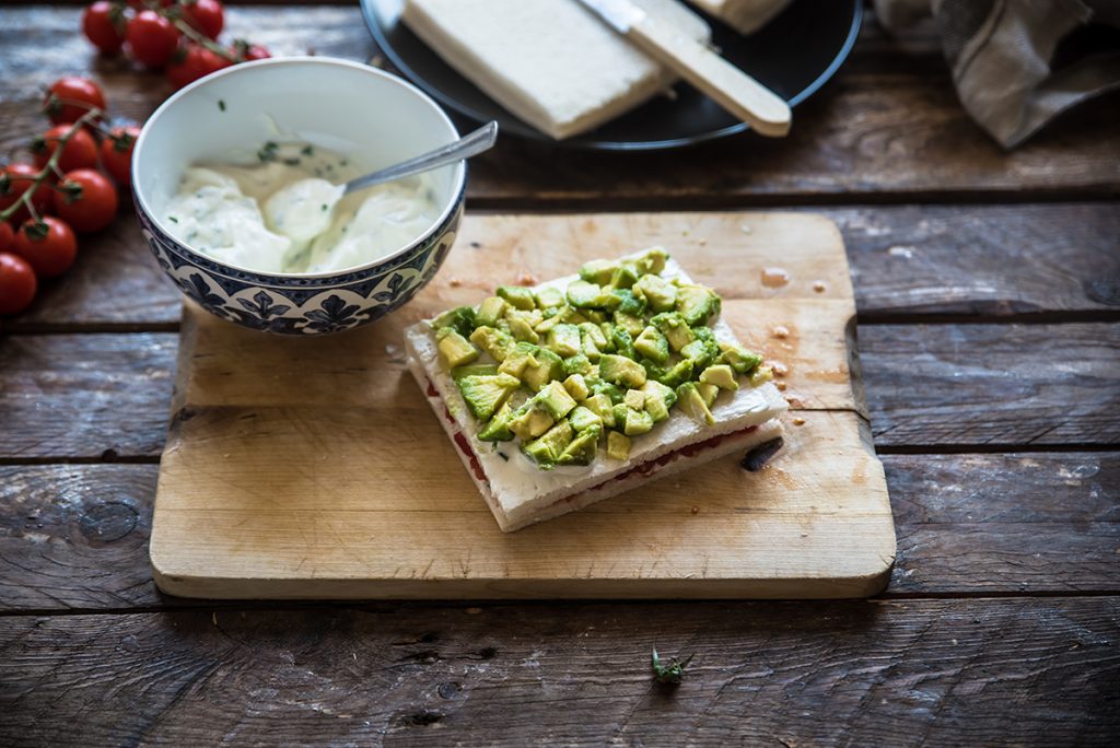 Spiedini di tramezzini: un finger food light 5 spiedini tramezzin avocado