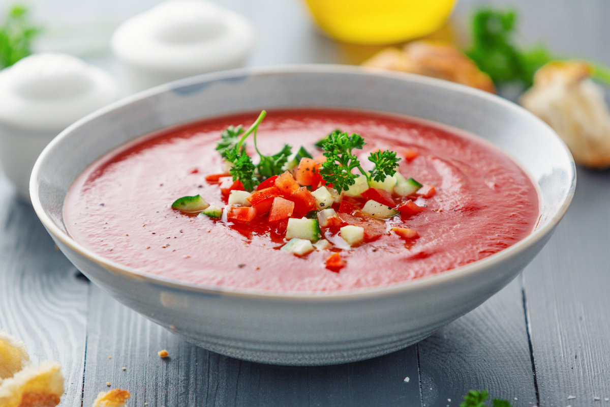 Gazpacho: ricetta e video ricetta, storia e varianti light 3 ricetta gazpacho