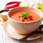 Gazpacho di pomodori e gamberi: zuppa fredda perfetta a dieta 1 gazpacho