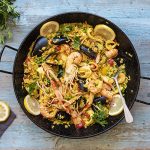 Paella di pesce: ingredienti e ricetta originale 1 paella leggera