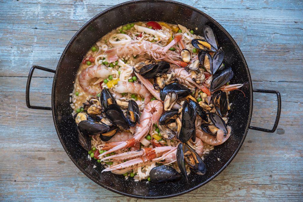 Paella di pesce: ingredienti e ricetta originale 10 paella leggera riso pesce