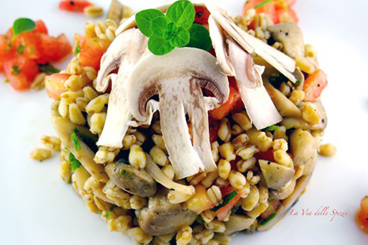 Ricette con kamut: 8 idee nutrienti e leggere 3 ricette con kamut insalata tiepida di kamut con champignon