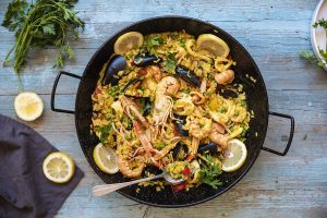 Paella di pesce: ingredienti e ricetta originale