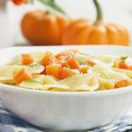 Farfalle in crema di zucca 1 farfalle crema di zucca