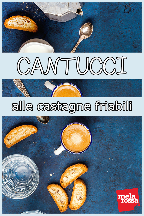 Cantucci alle castagne friabili senza glutine 2 cantucci