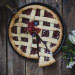 Crostata light con marmellata e yogurt e senza burro 1 crostata light yogurt piatto finito
