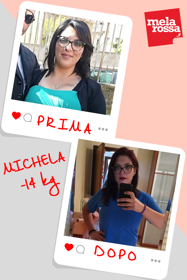 Michela, -14 kg con Melarossa: “Adesso non mi sento più in colpa, il cibo è mio amico!” 1 Michela