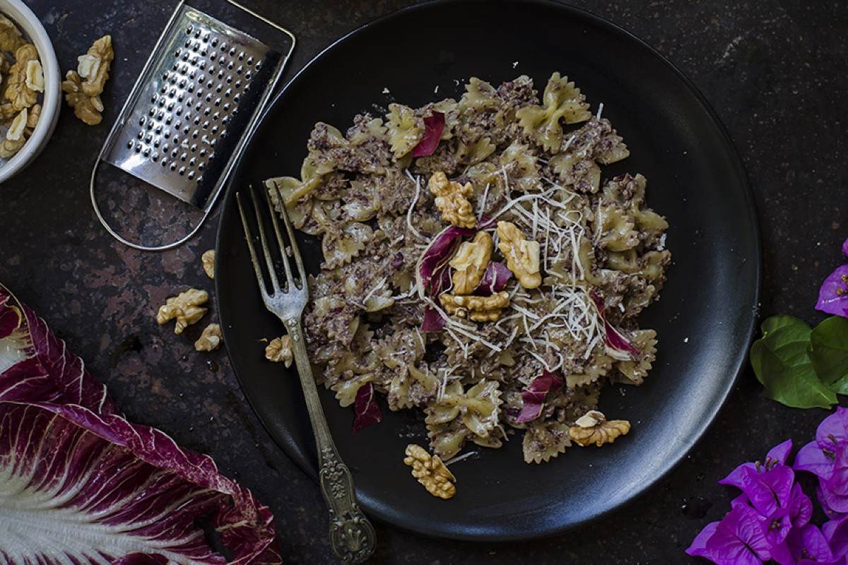 Le migliori ricette con radicchio leggere e salutari 6 pesto radicchio e noci