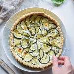 Torta salata con zucchine: una ricetta vegetariana 1 torta salata con zucchine e certosa