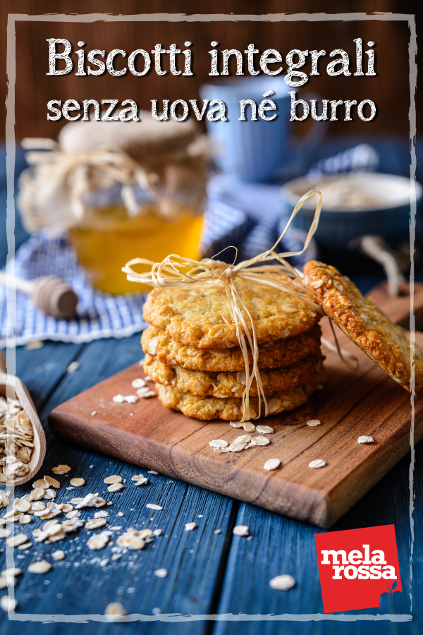 Biscotti integrali senza uova né burro 8 biscotti integrali senza uova ne burro
