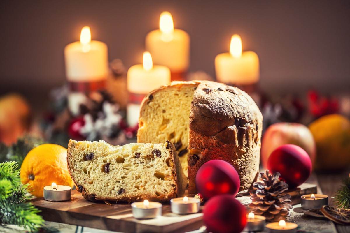 Panettone senza burro all'olio d'oliva 2 panettone senza burro