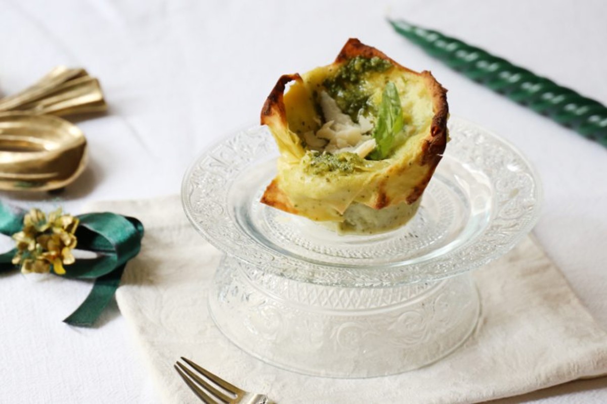 Primi piatti di Natale: 10 ricette leggere e appetitose 3 lasagne al pesto
