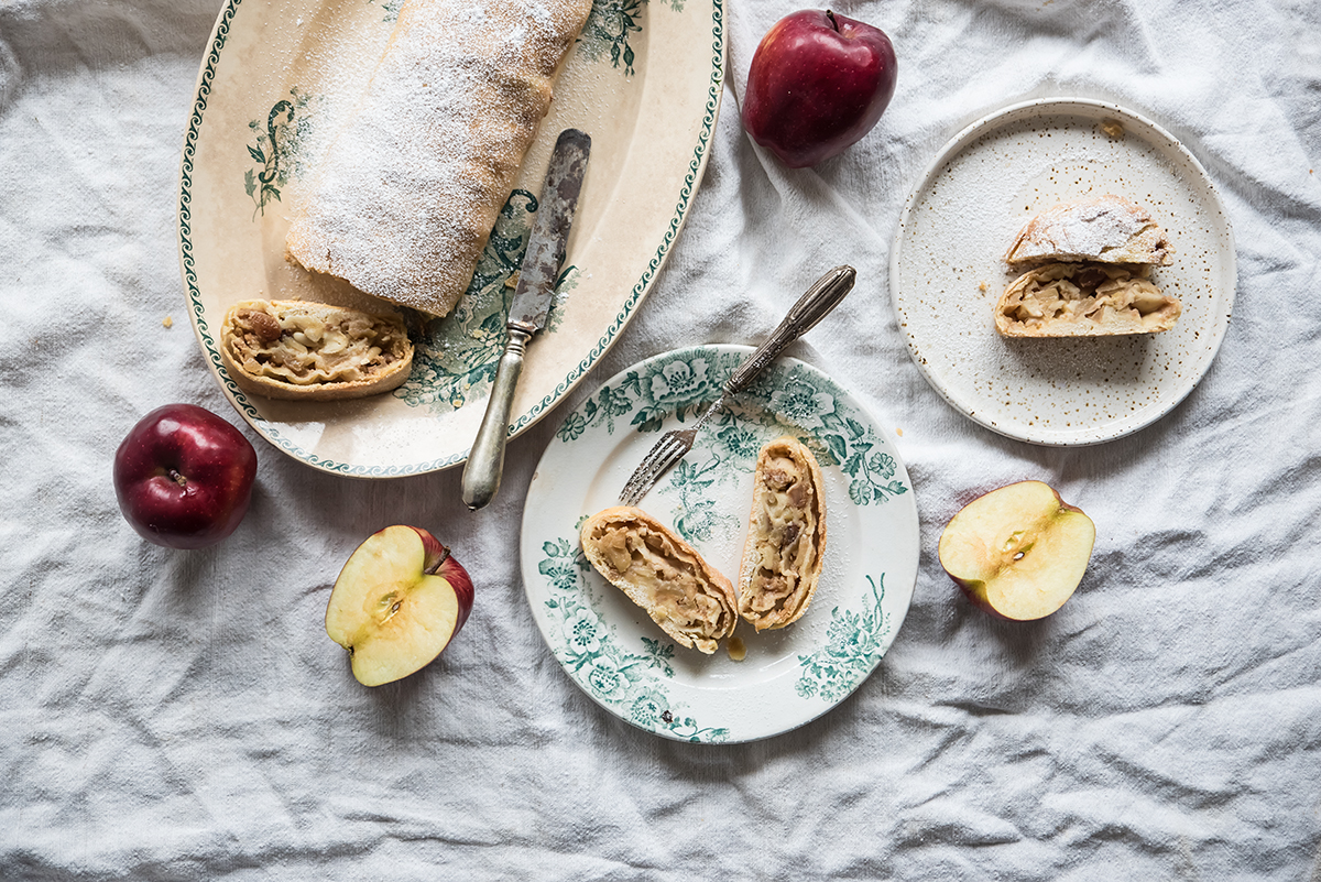 La Mela Rossa Cuneo IGP allieta le feste con la sua dolcezza 3 strudel di mele rosse Cuneo IGP