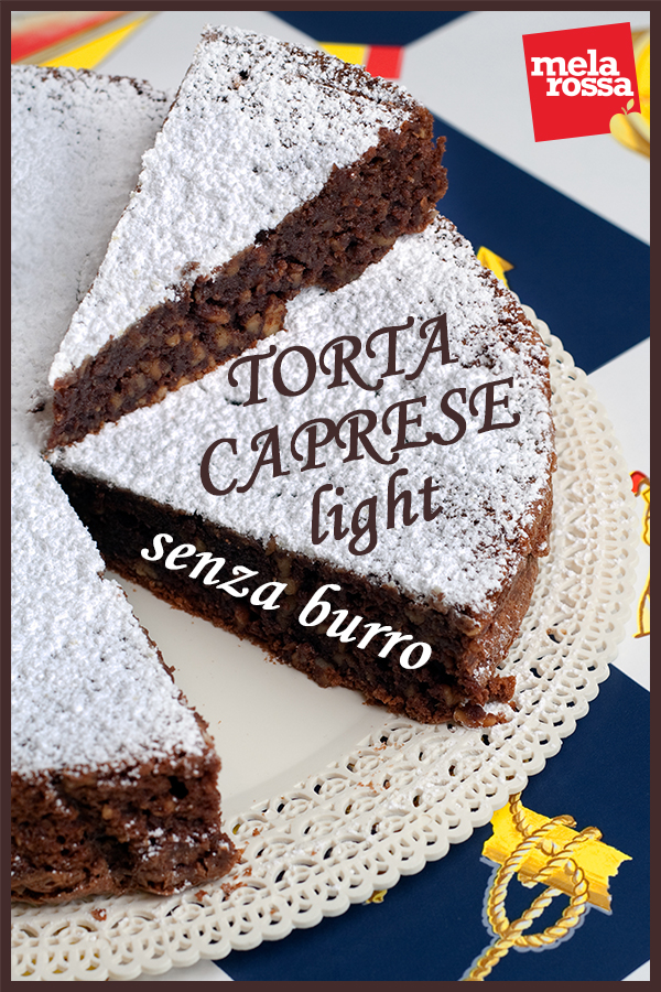 Torta caprese light senza burro 8 torta caprese senza burro