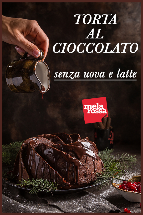 Torta al cioccolato senza uova e latte 2 torta cioccolato