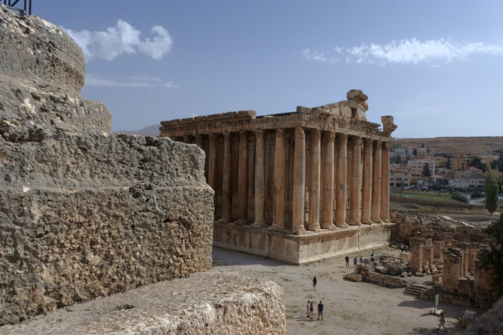 Libano: dalla valle della Bekaa a Tiro 9 baalbek area archeologica di heliopolis 13
