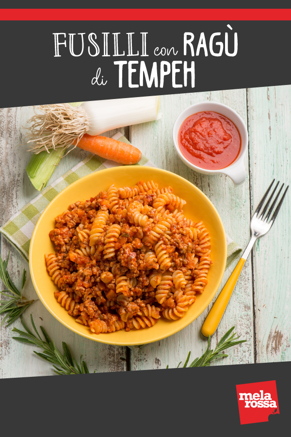 Fusilli con ragù di tempeh 8 fusilli con ragù di tempeh