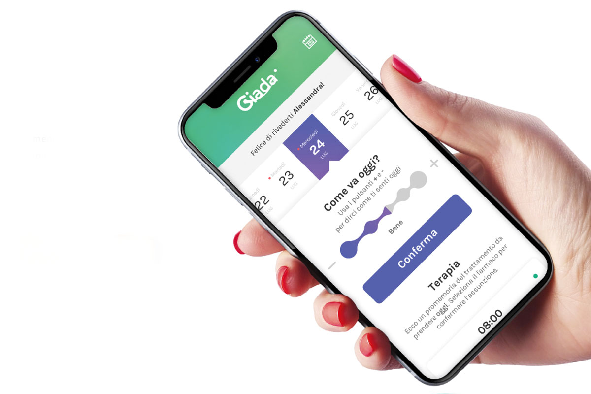 Giada, un'app a sostegno delle persone che soffrono di depressione, dei loro familiari e dei medici che le curano 1 giada app sostegno depressione