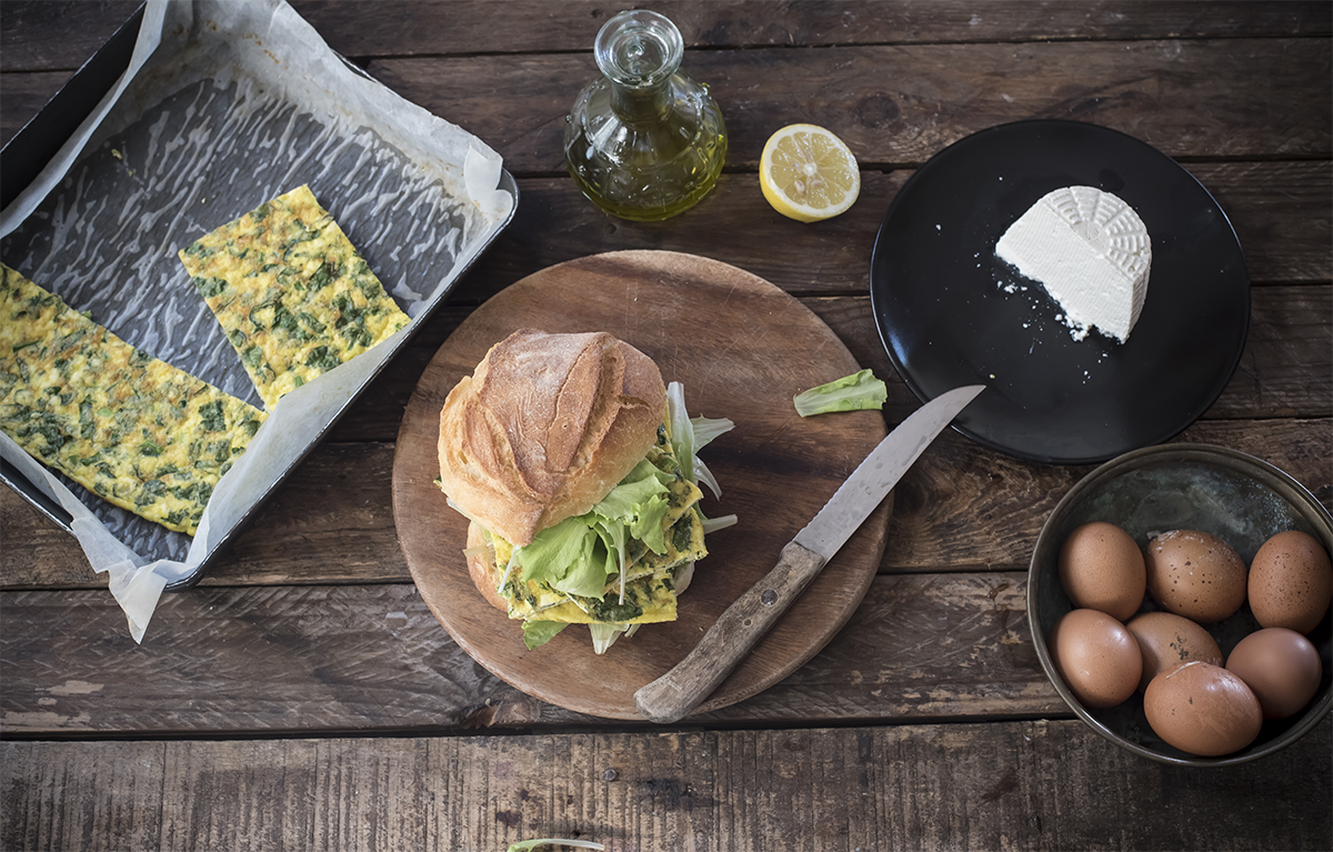 Le dritte e 5 ricette per mangiare bene se sei single 5 panino con frittata