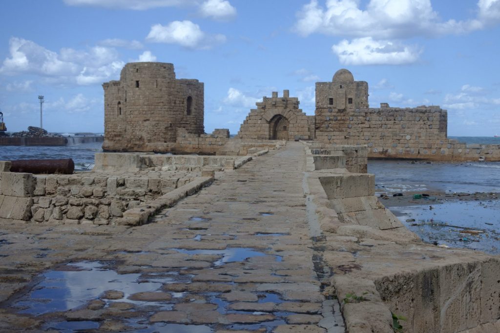 Libano: dalla valle della Bekaa a Tiro 23 sidone castello dei crociati 2