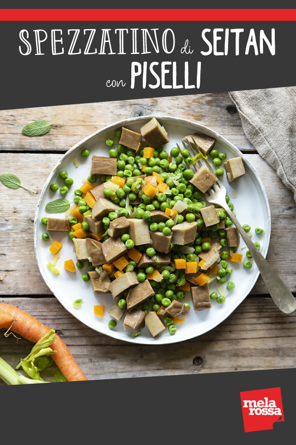 Spezzatino di seitan con piselli 8 spezzatino di seitan con piselli