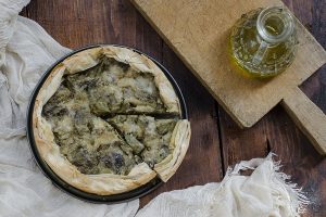 Torta salata con carciofi: una ricetta sana e leggera