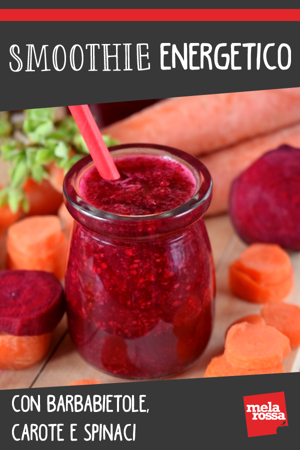 Smoothie energetico con barbabietole, carote e spinaci 2 smoothie energetico con barbabietola e spinaci