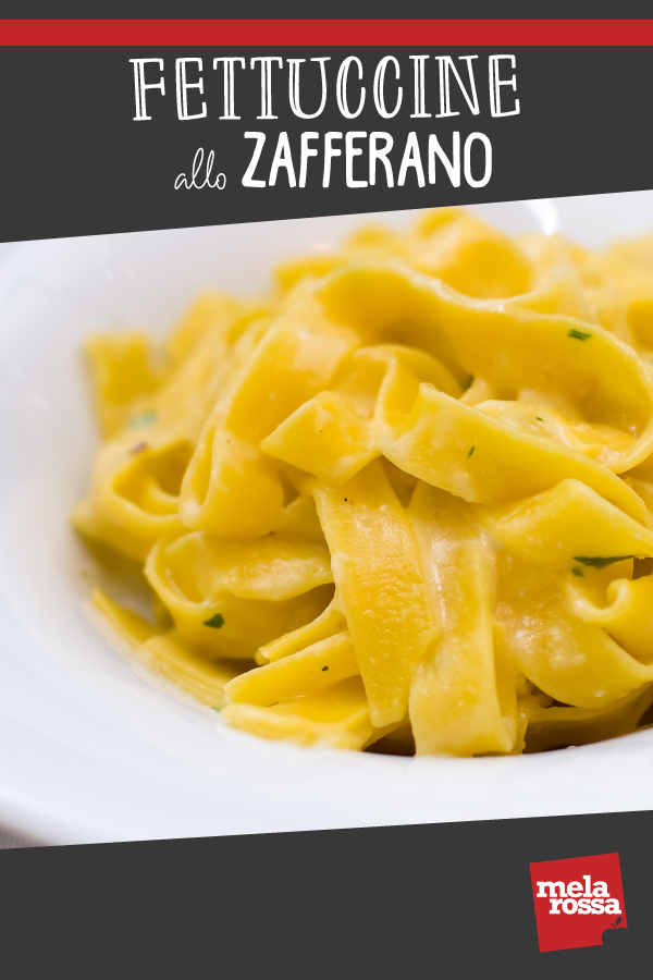 Fettuccine allo zafferano 2 fettuccine allo zafferano