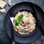 Risotto ai funghi cardoncelli e zafferano 1 Risotto ai funghi cardoncelli e zafferano